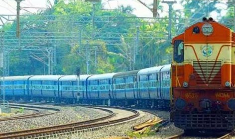 kerala by train